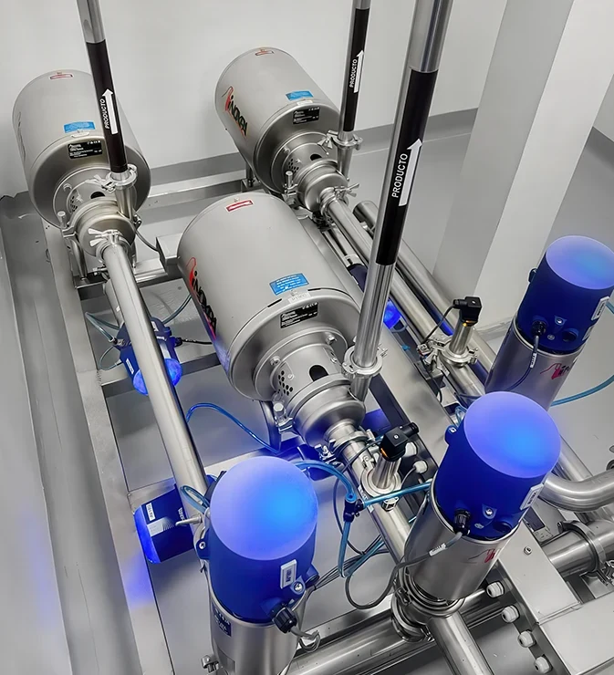 Pharmaceutical CIP and transfer automation 